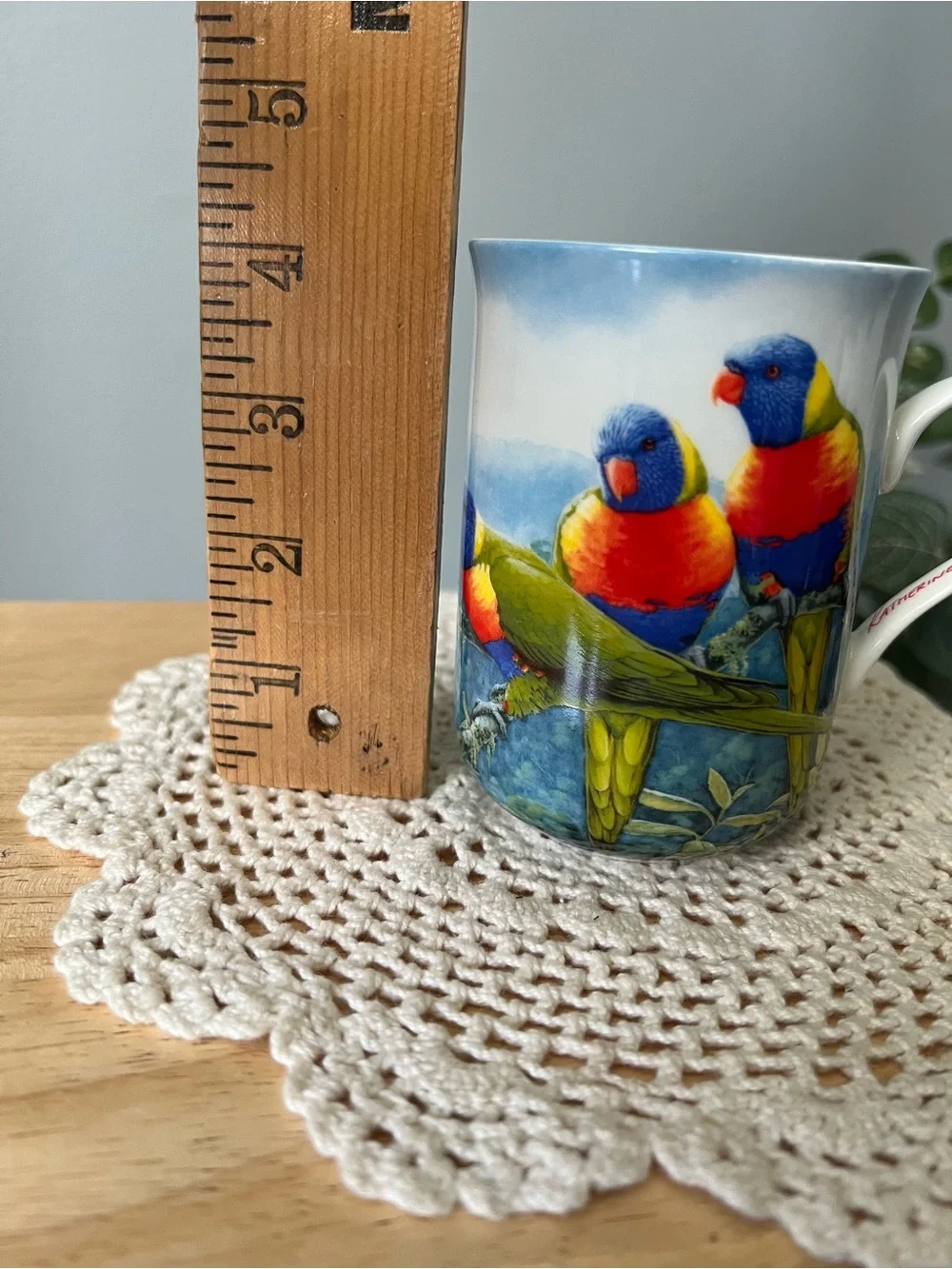 Katherine Castle 10th Annv. Birds of Australia Fine Bone China Tea/Coffee Mug